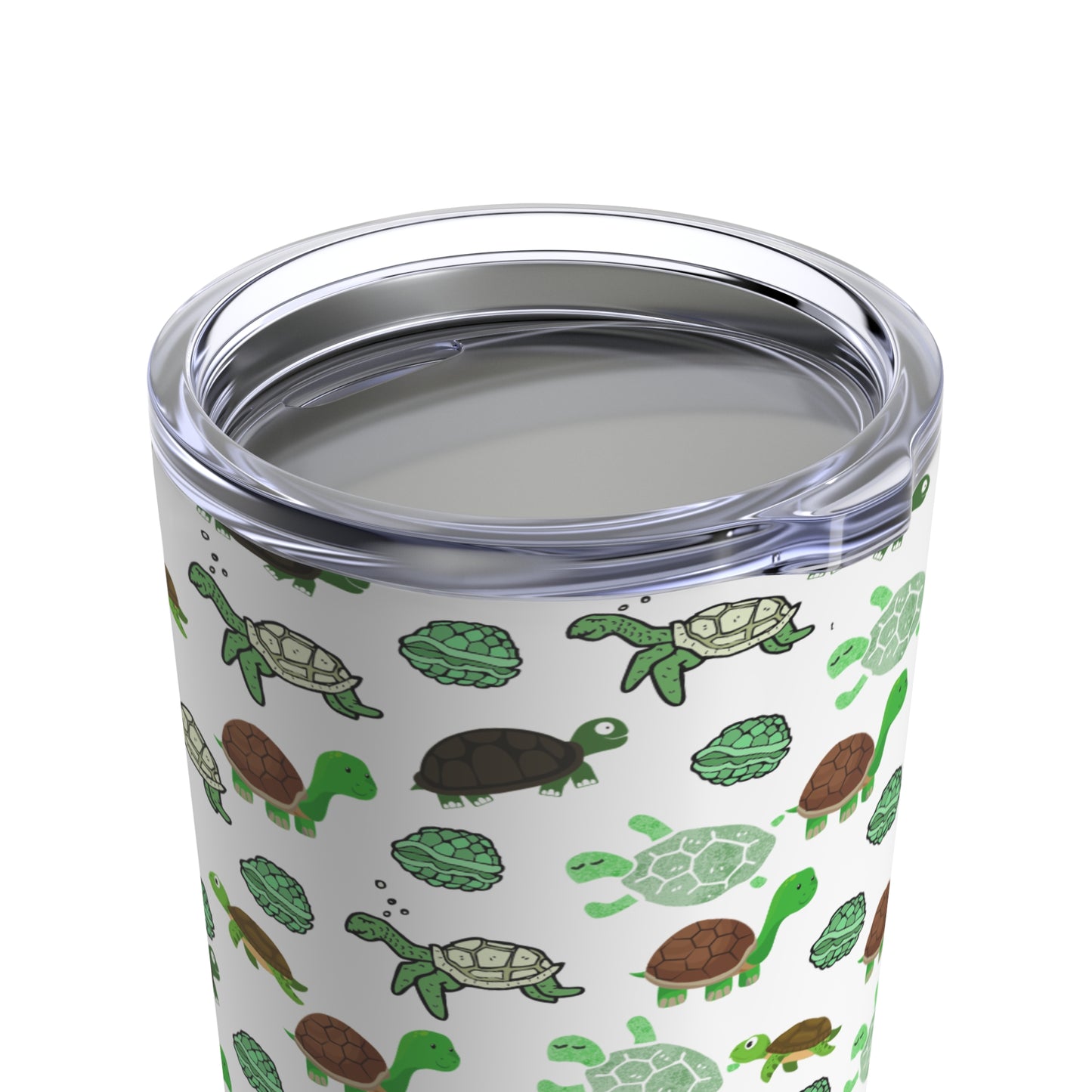 Turtle all over print tumbler 20oz