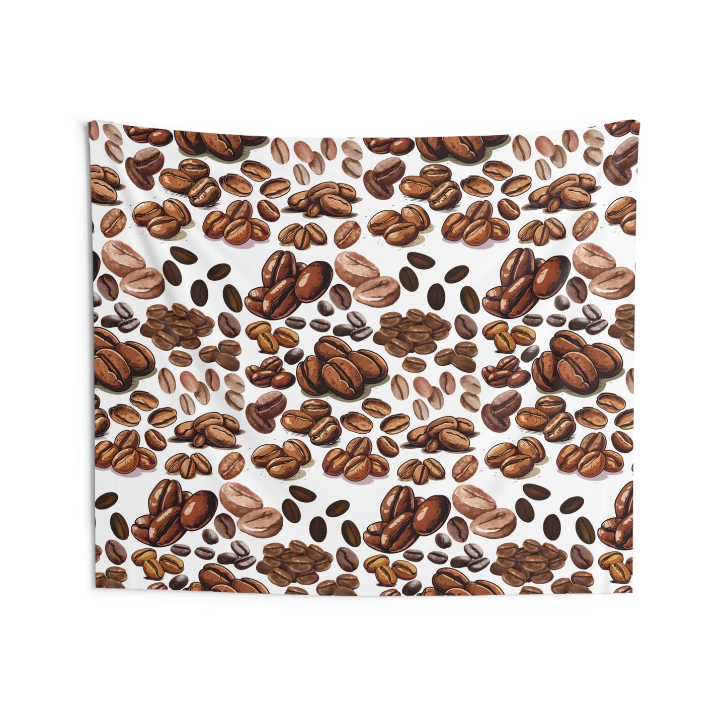 Coffee beans tapestries indoor decor