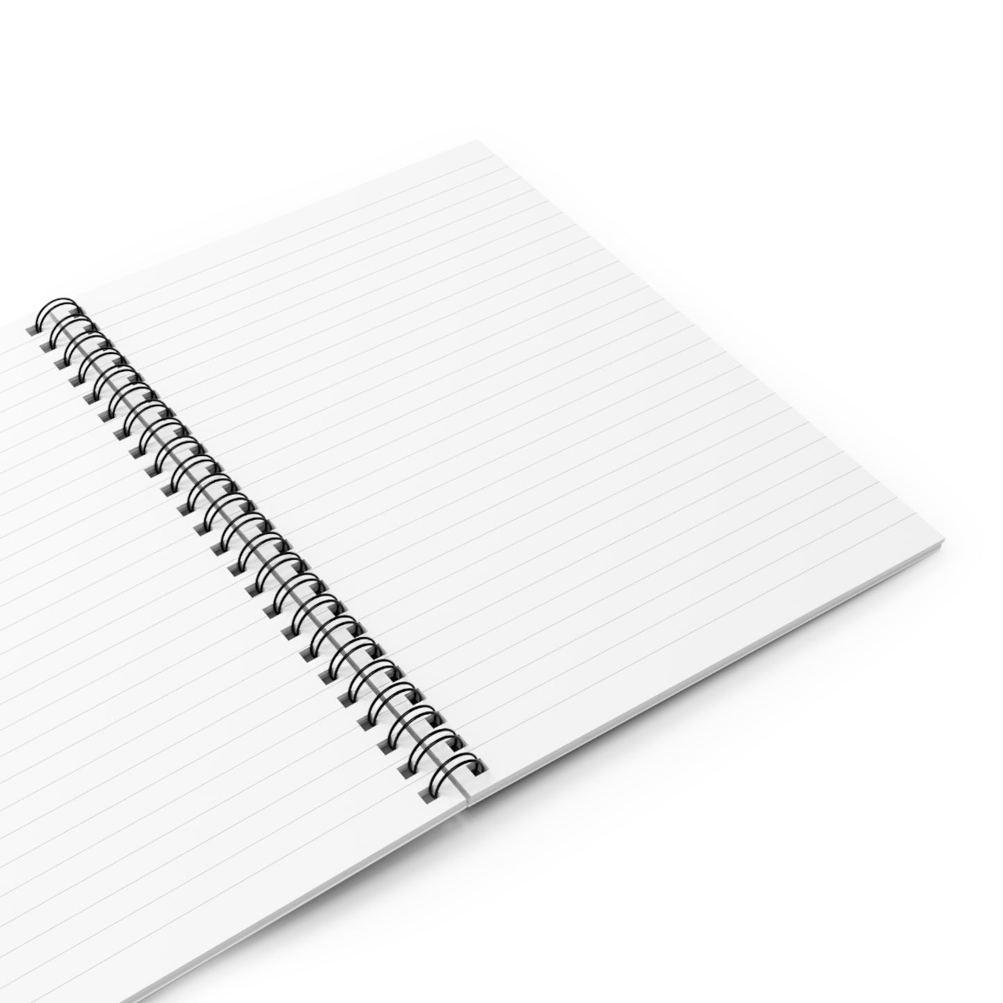 Turtle spiral notebook- ruled line