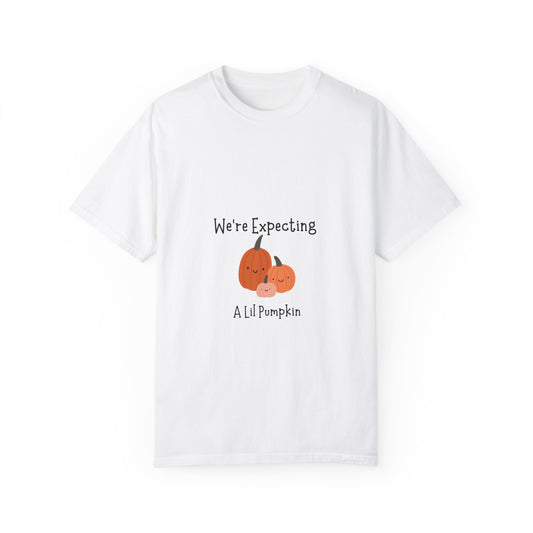 Halloween announcement T-shirt pregnancy reveal