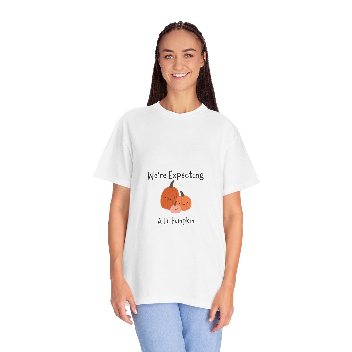 Halloween announcement T-shirt pregnancy reveal