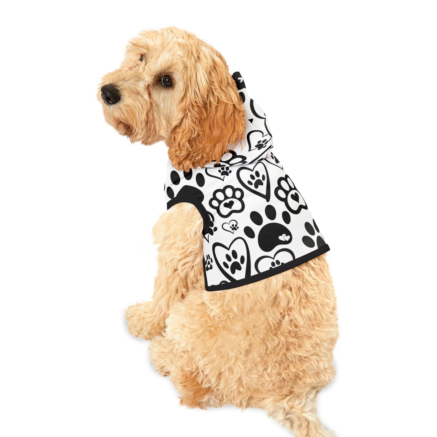 Dog hoodie all over print