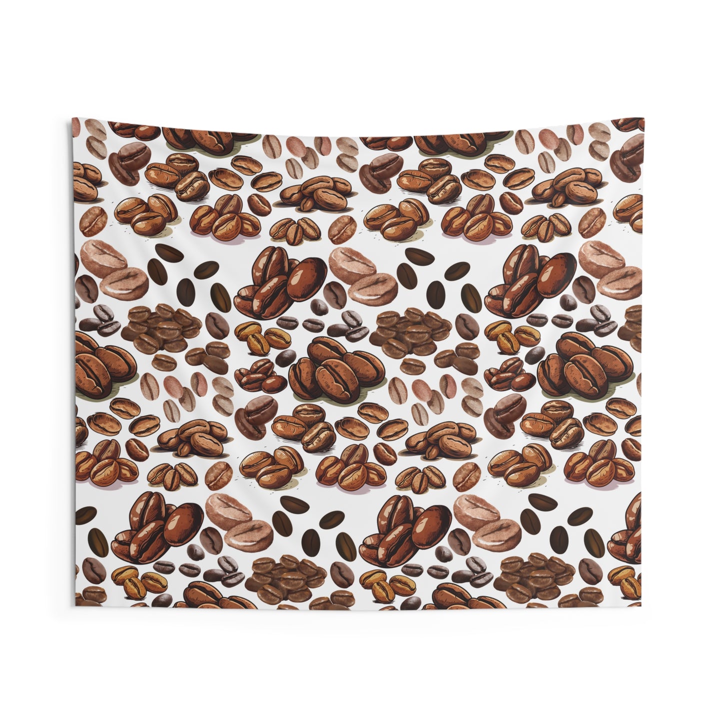 Coffee beans tapestries indoor decor