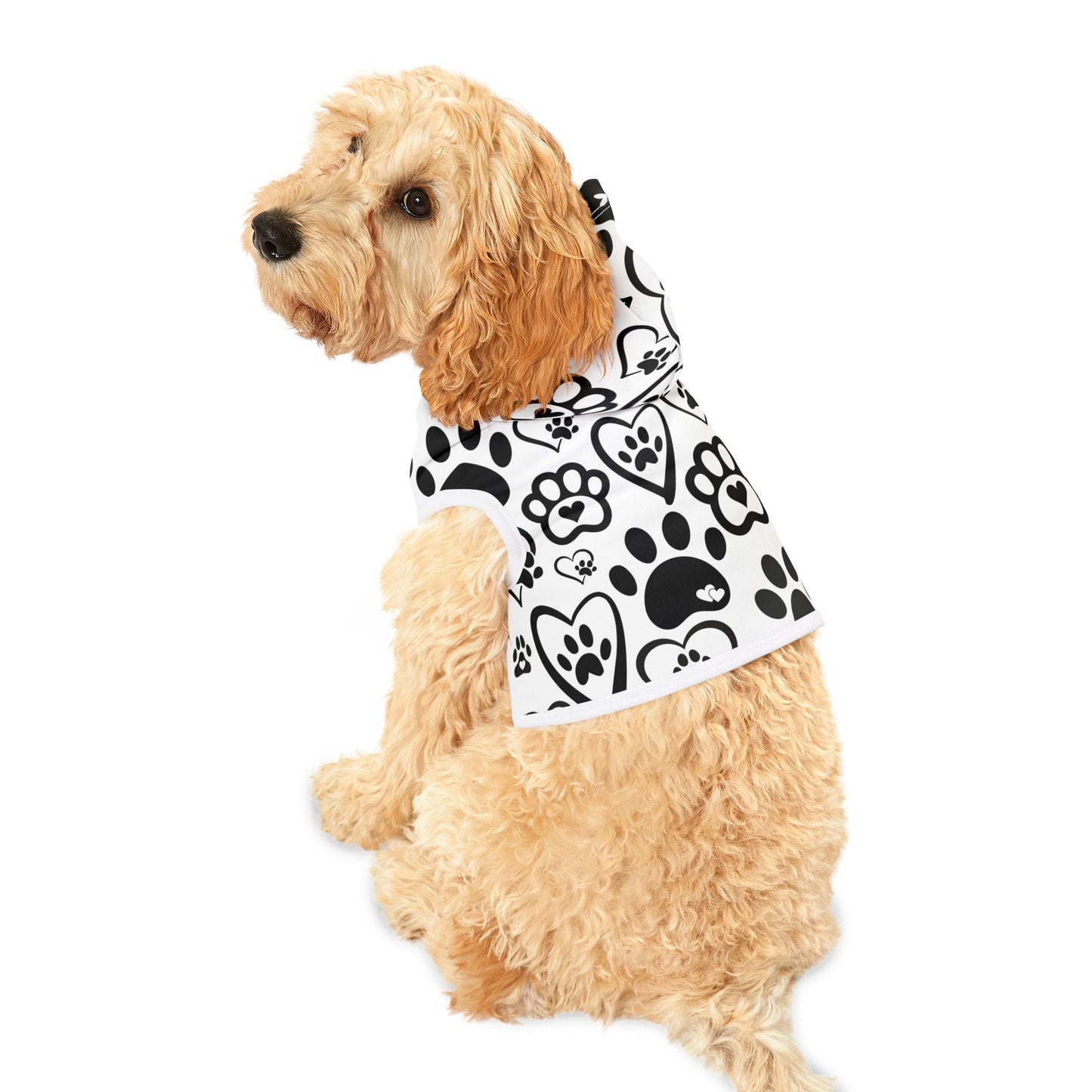 Dog hoodie all over print