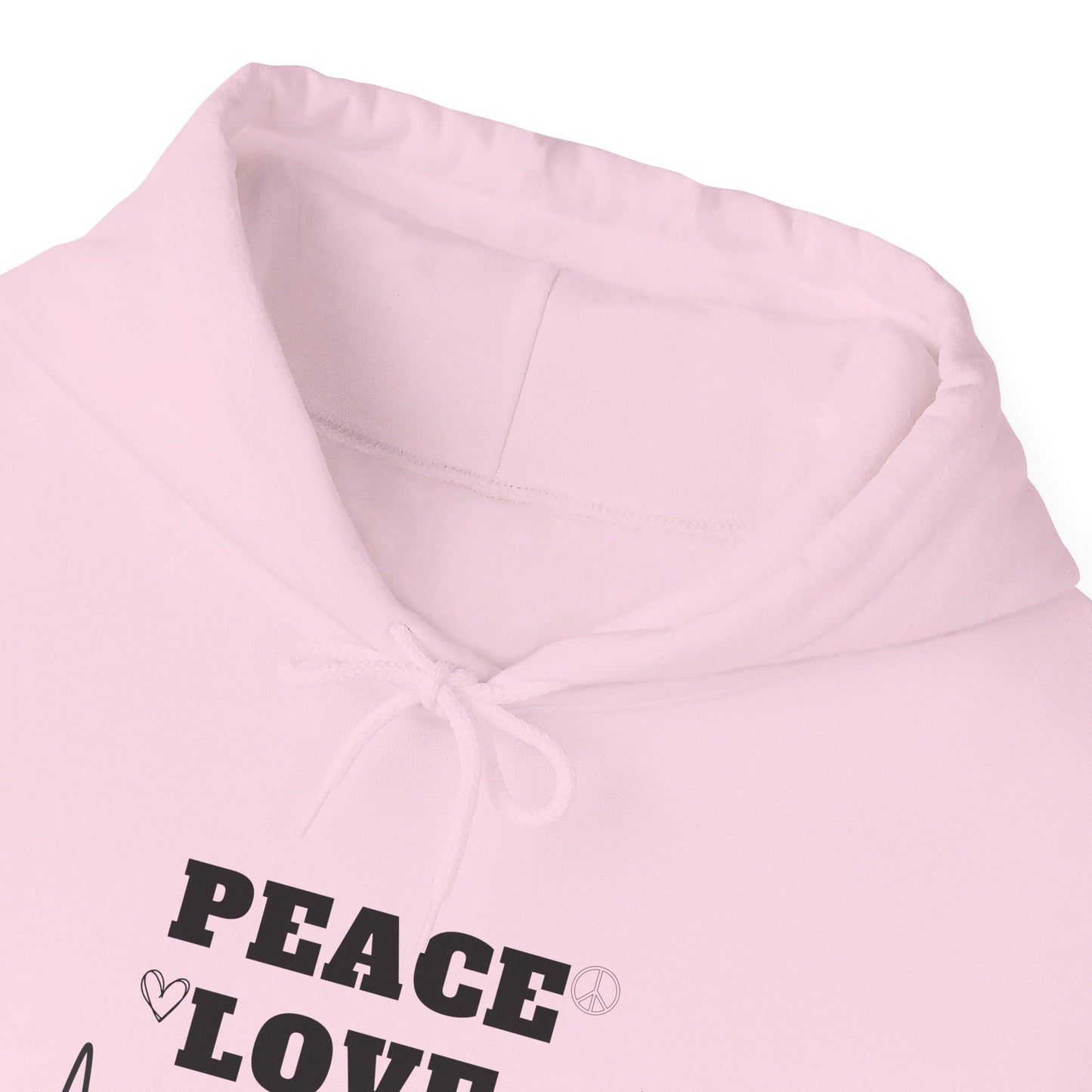 Peace love and coffee hooded sweatshirt