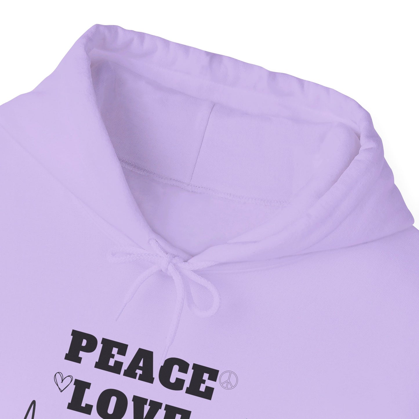 Peace love and coffee hooded sweatshirt