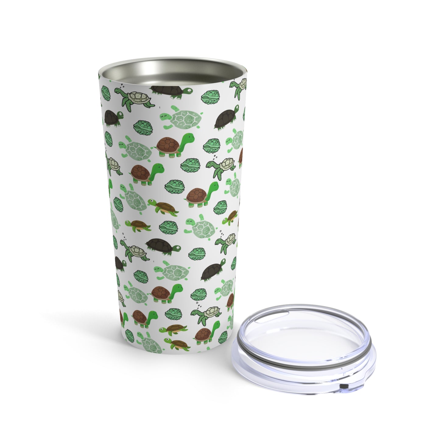 Turtle all over print tumbler 20oz