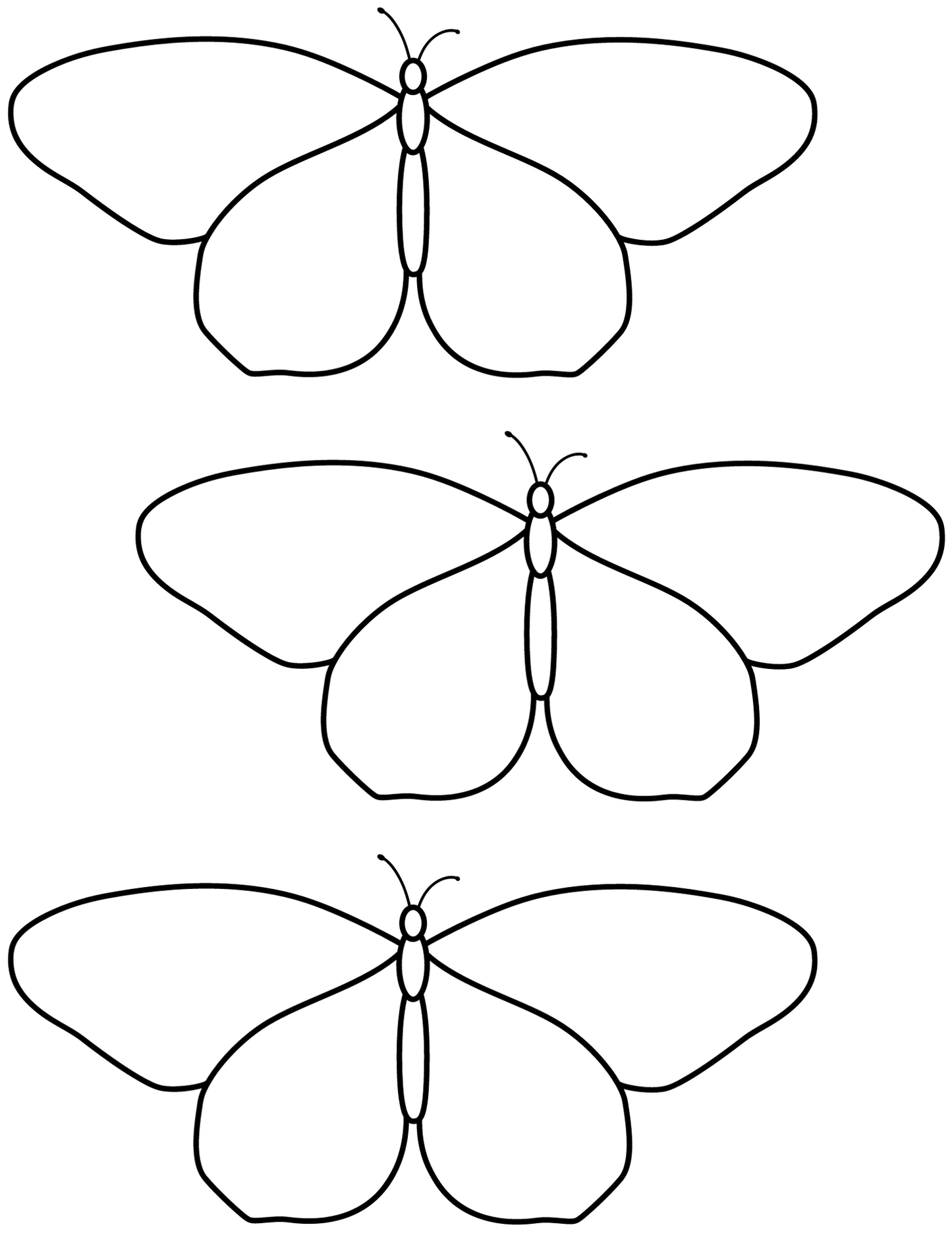 Butterfly coloring page digital download available now