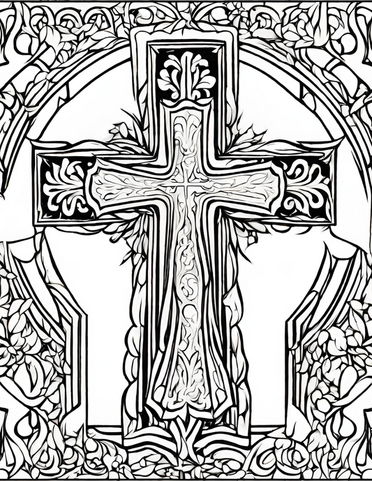 Christian printable coloring pages