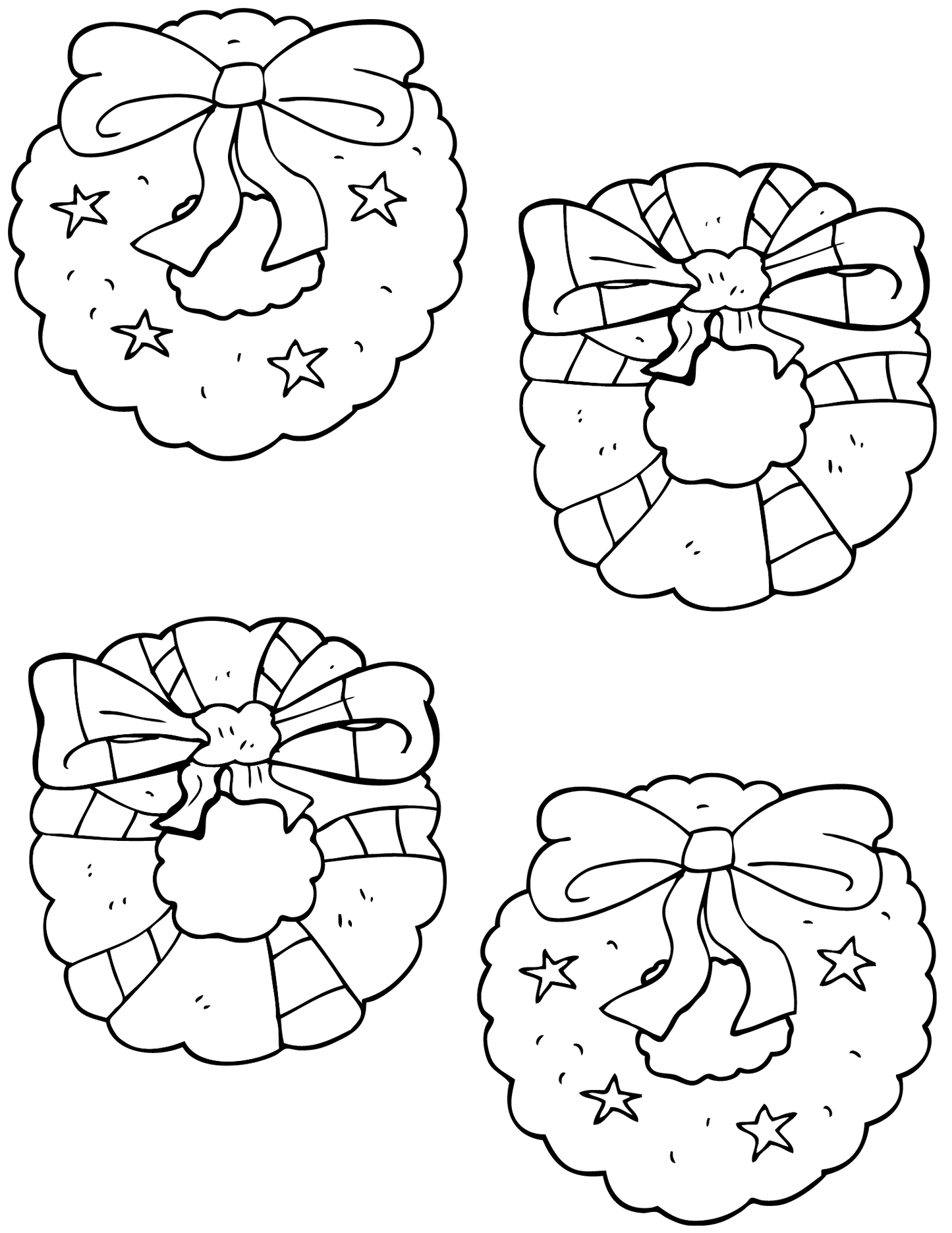 Festive Dreams: 20 Printable Christmas Coloring Pages