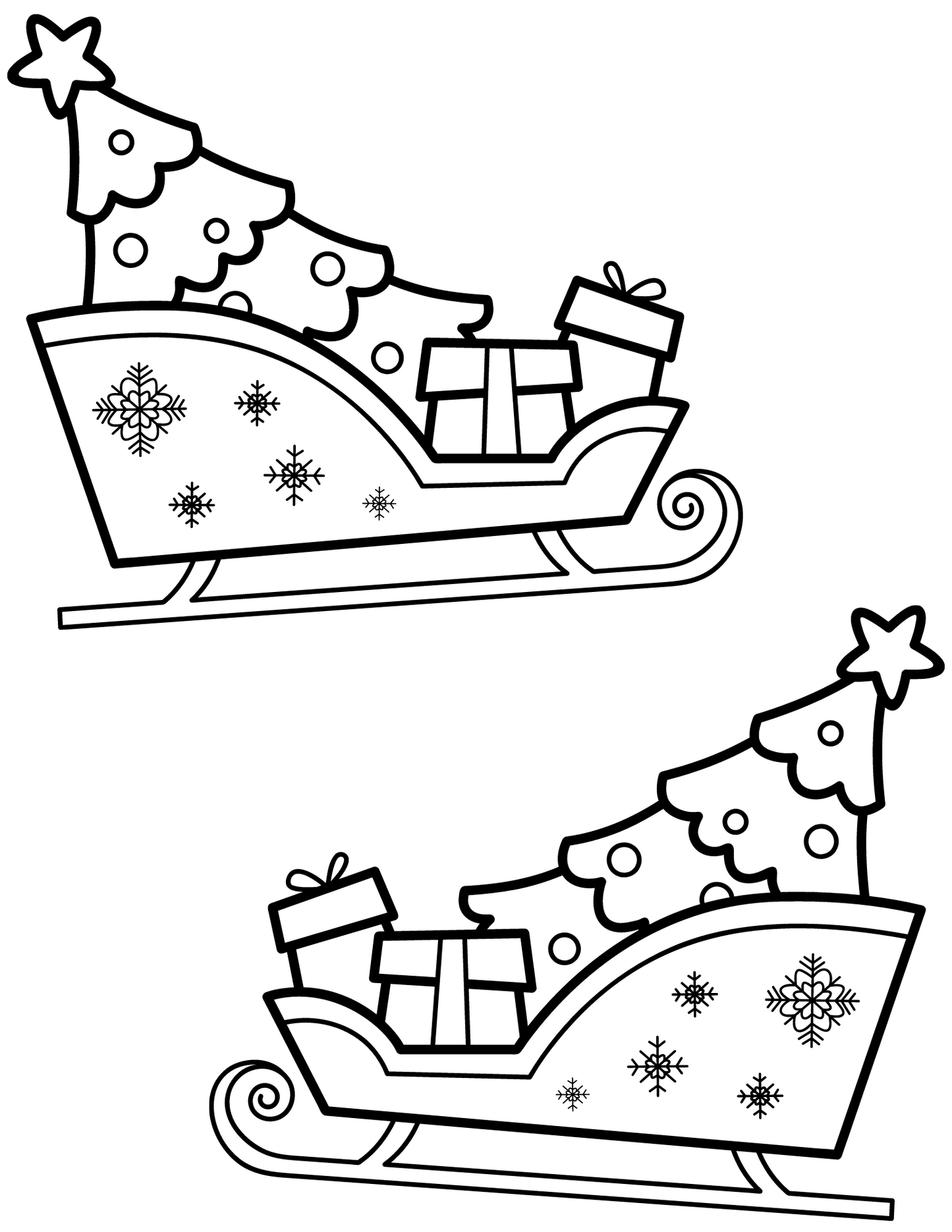 Festive Dreams: 20 Printable Christmas Coloring Pages