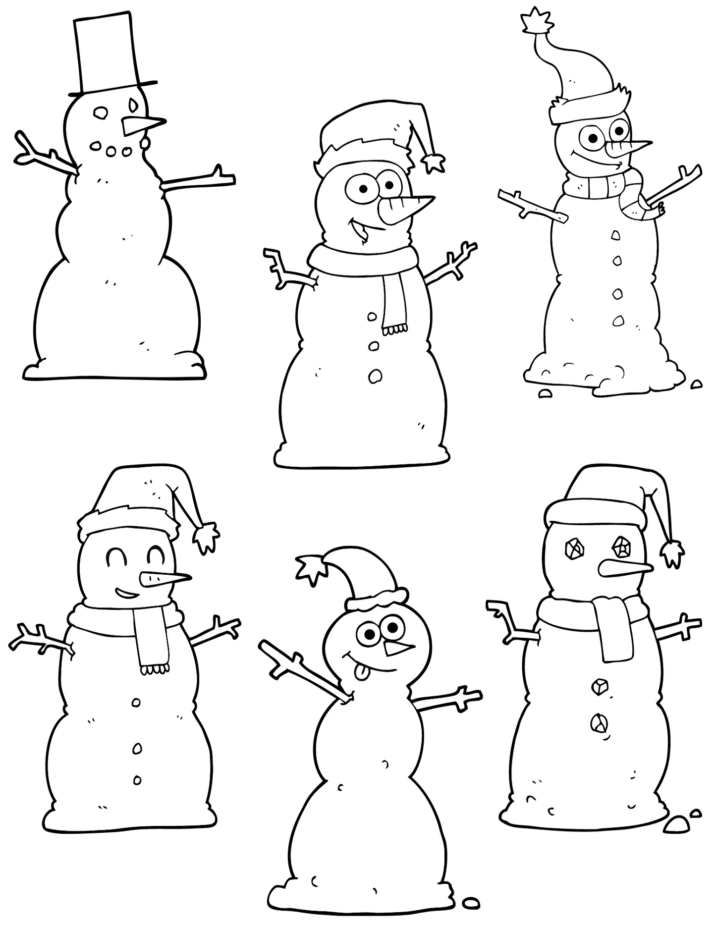 Festive Dreams: 20 Printable Christmas Coloring Pages