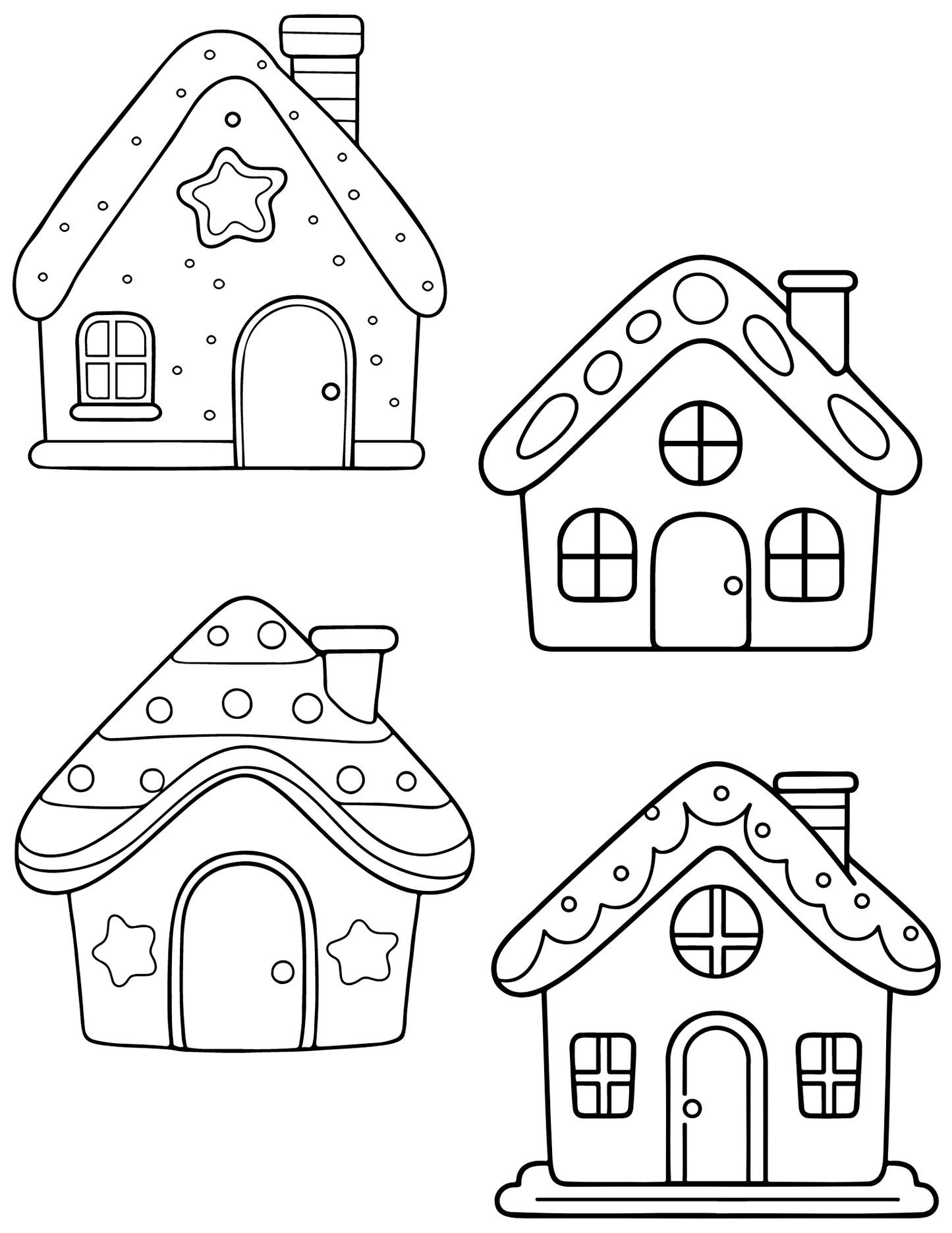 Festive Dreams: 20 Printable Christmas Coloring Pages