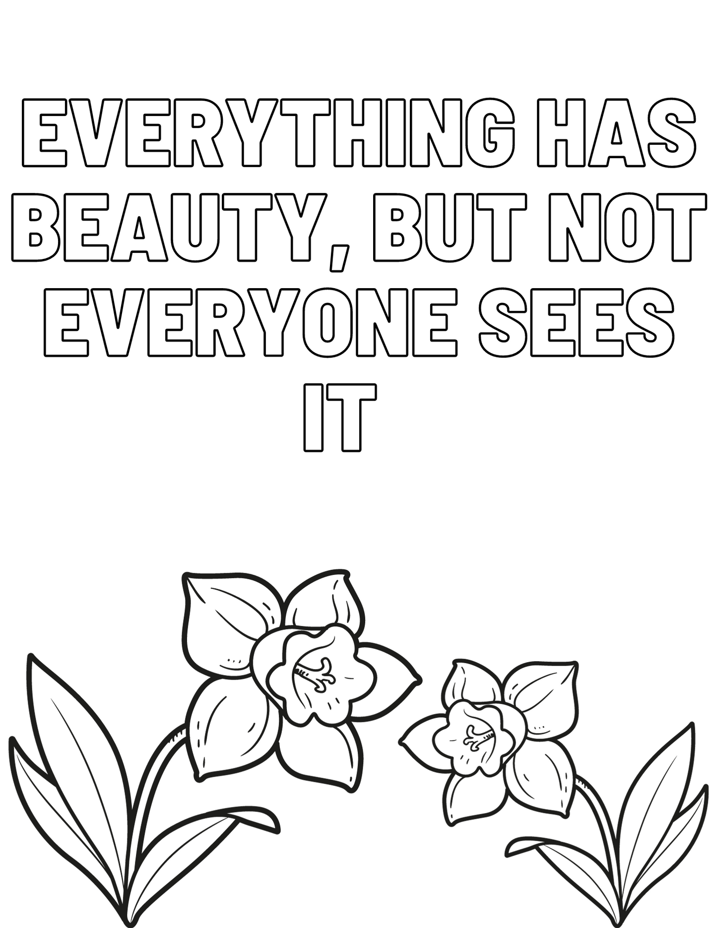 Cute coloring pages adult digital creations