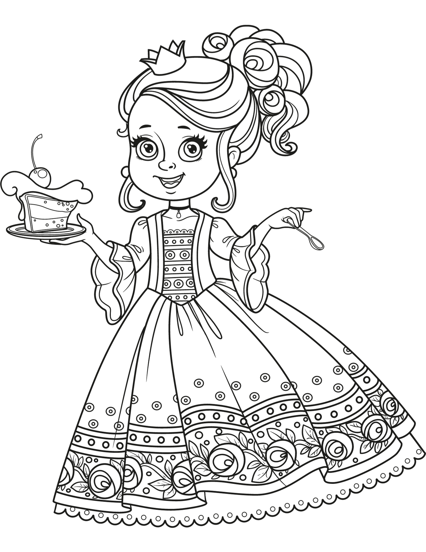 Princess coloring pages