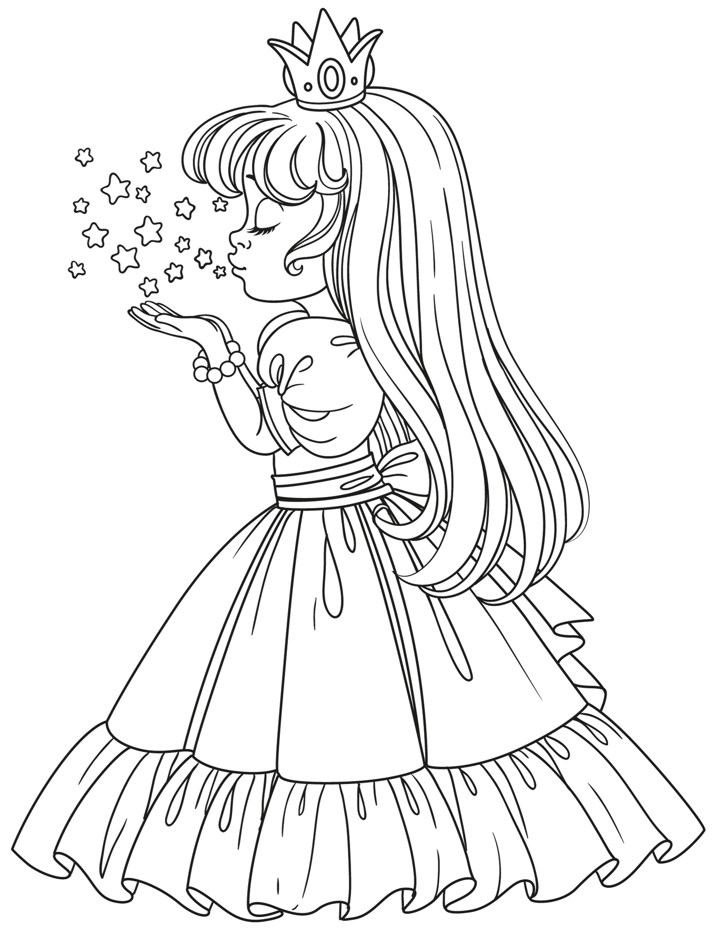 Princess coloring pages