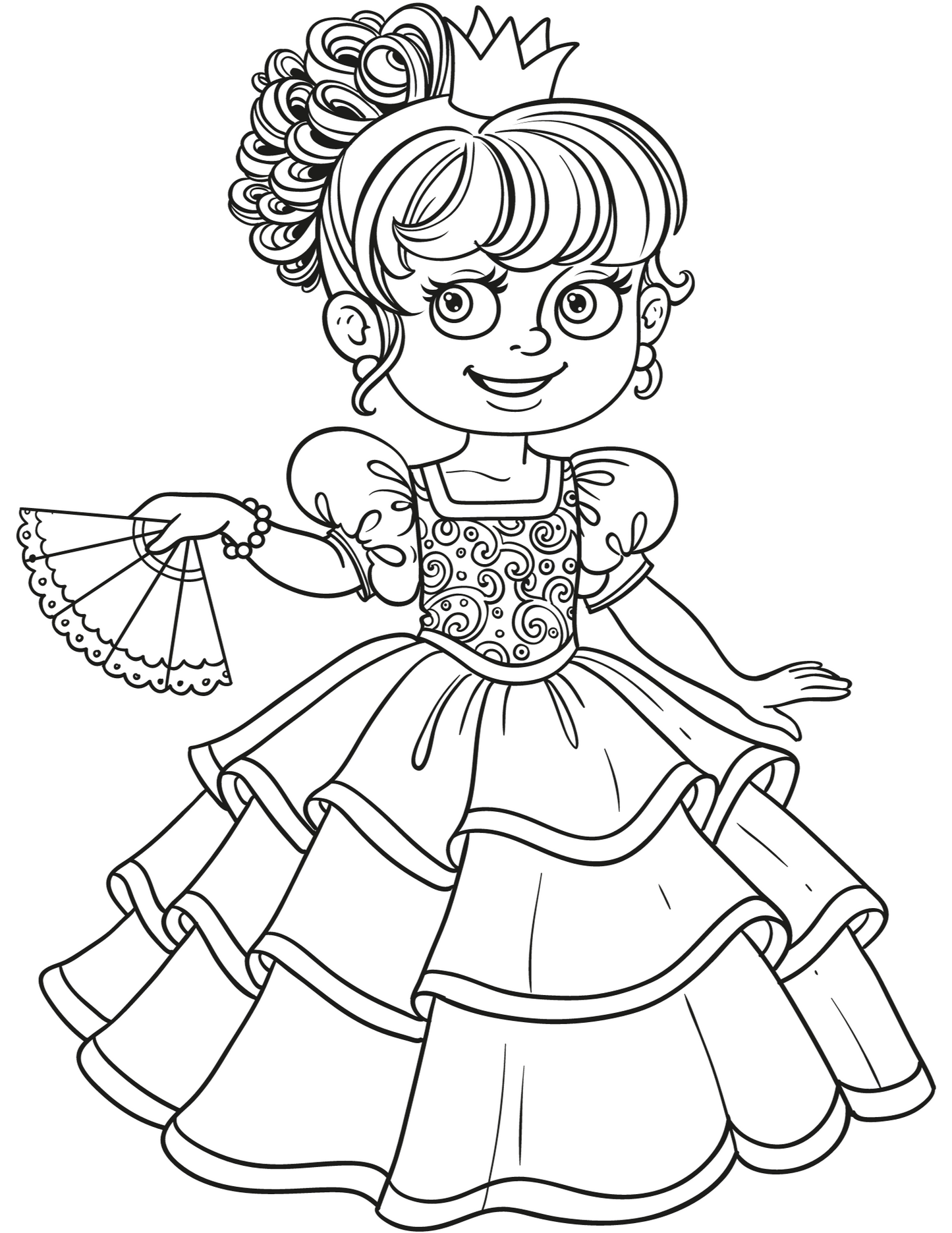 Princess coloring pages