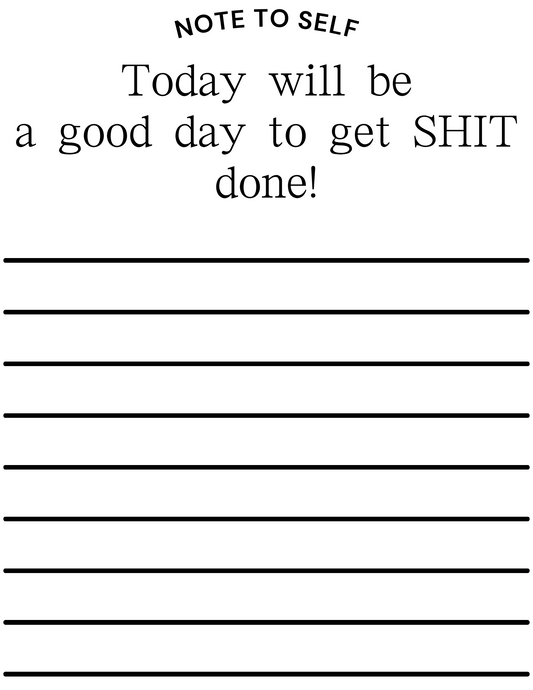 Print out to do list handmade digital print available now to download