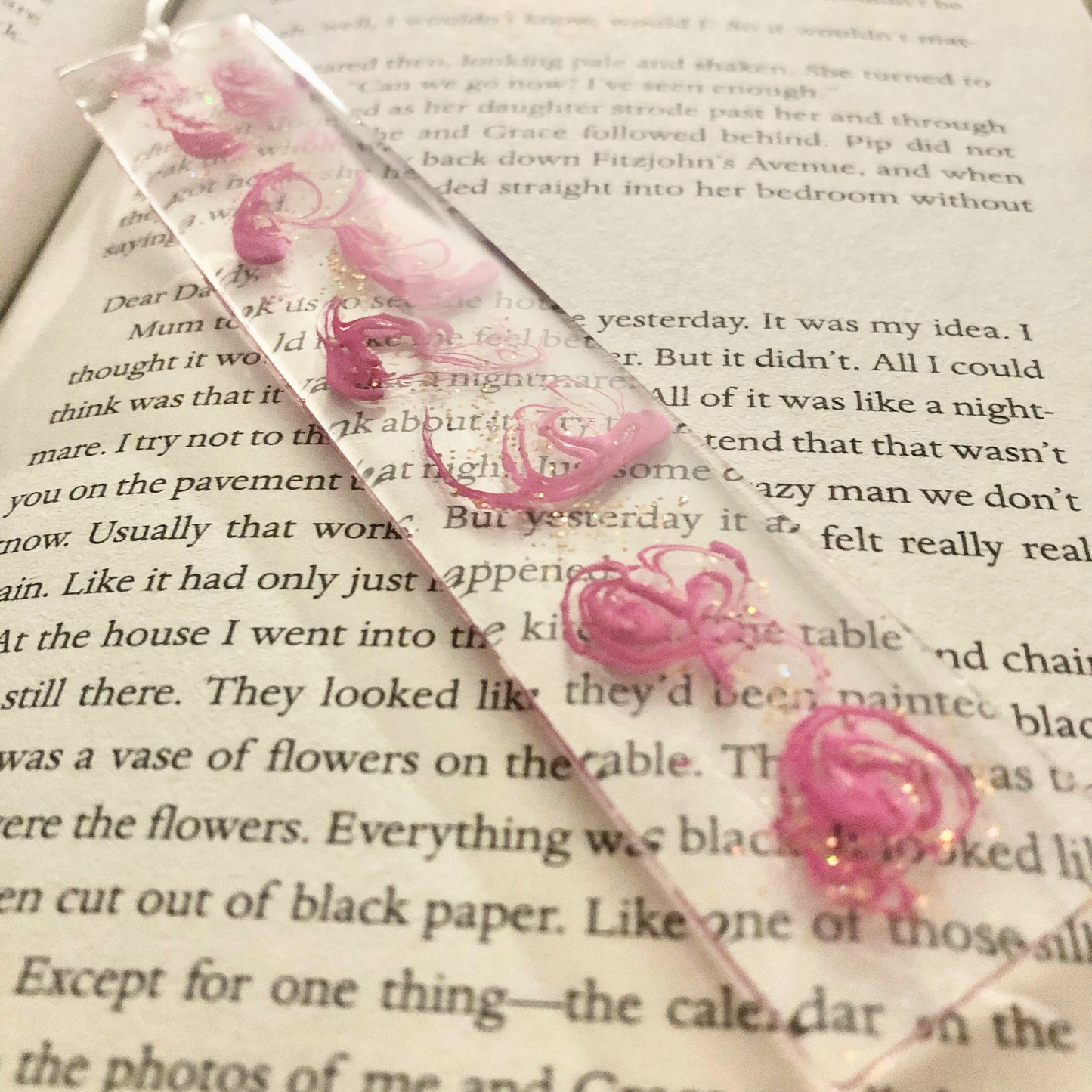 Pretty bookmarks handmade with love