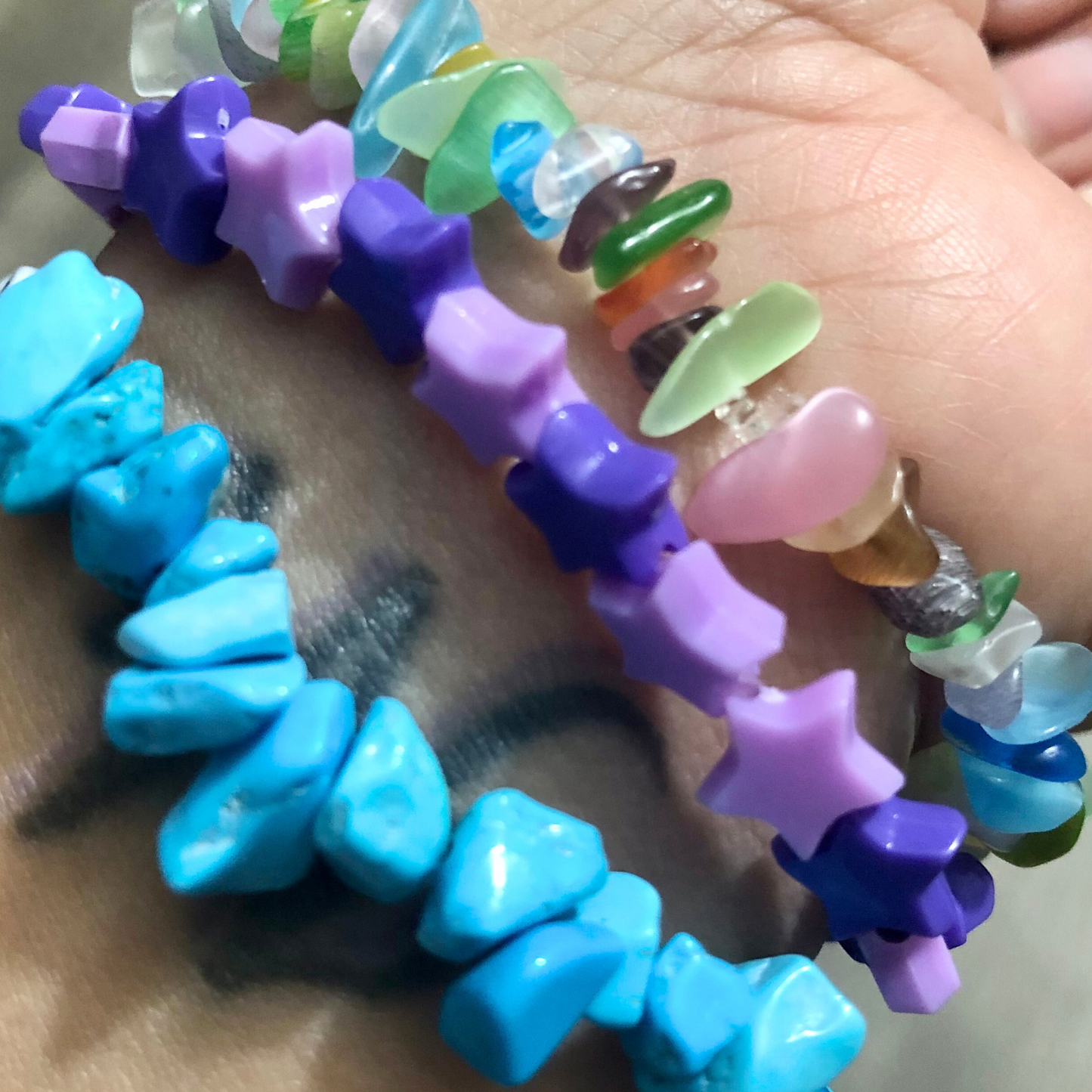 Sober life handmade beaded stretch bracelet available now