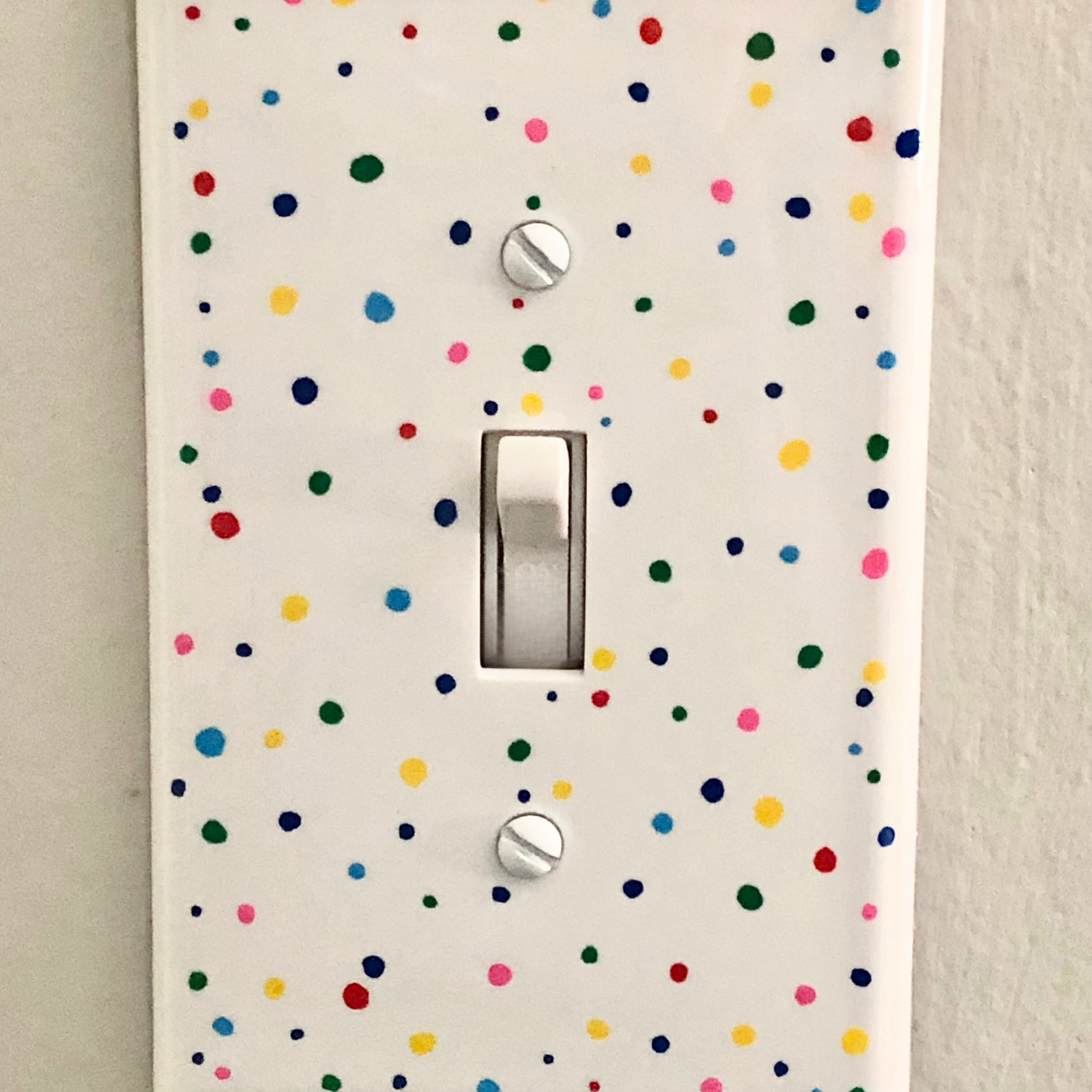 Art deco light switch cover handmade products