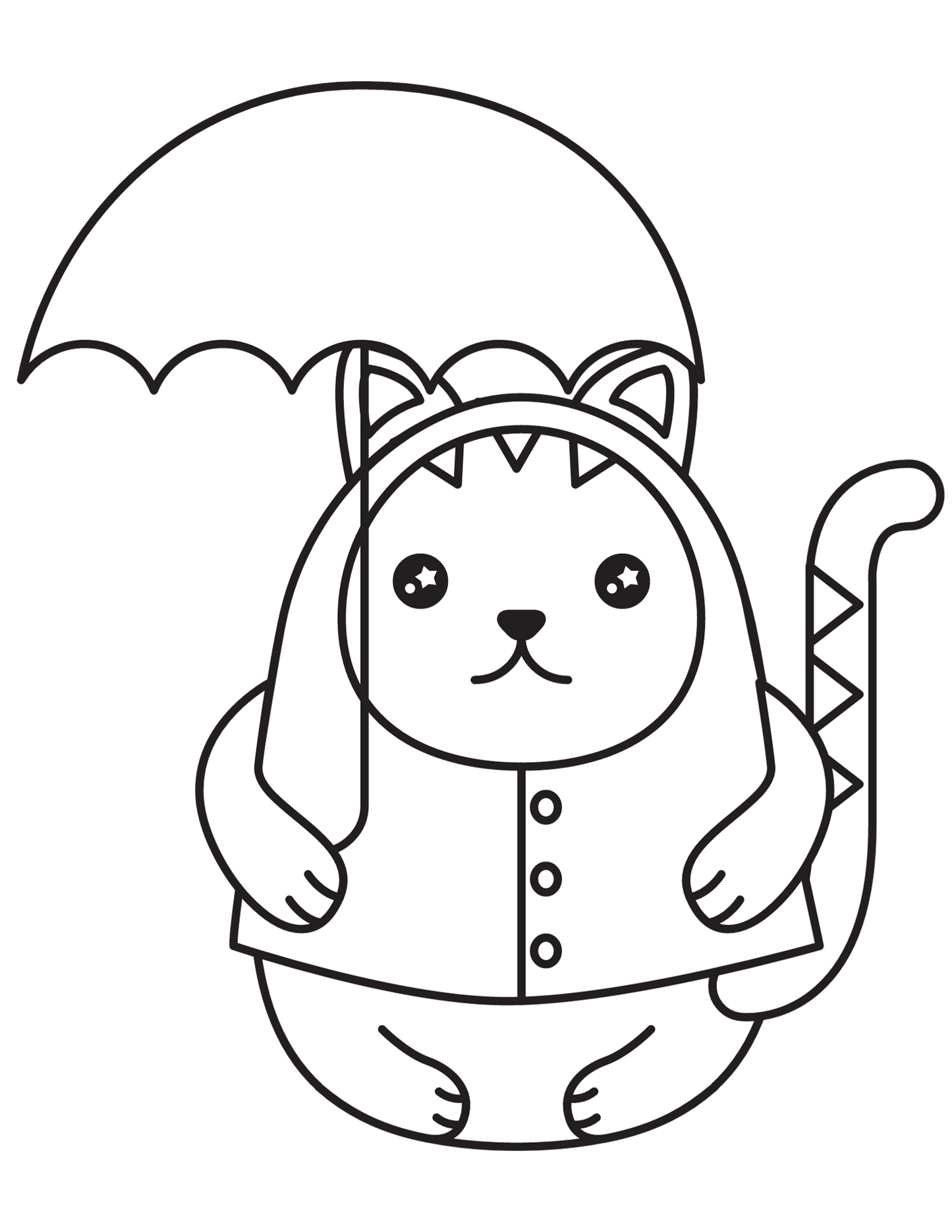 Whisker Wonders: 20 Adorable Cat Coloring Pages (Printable)