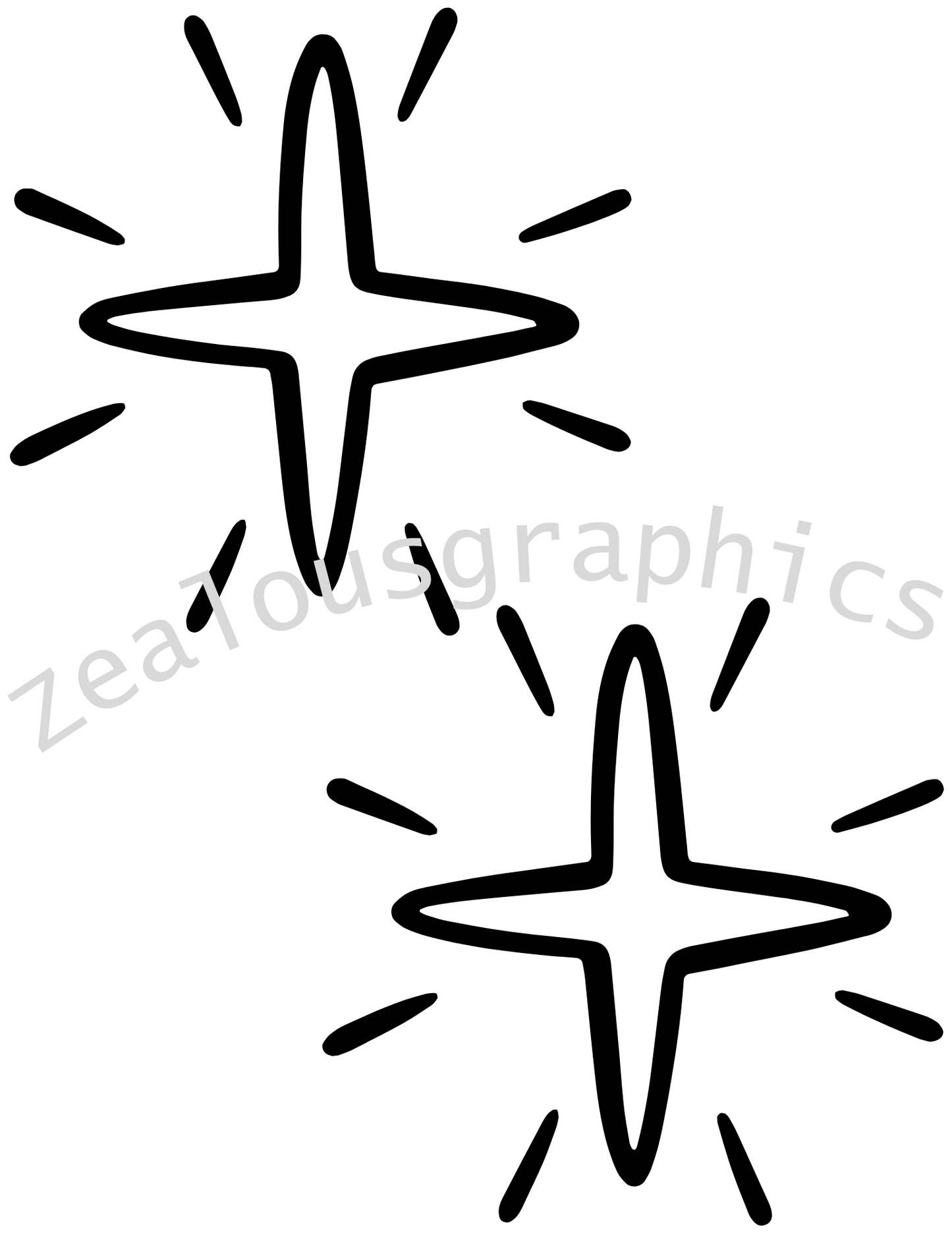 When stars come out coloring page