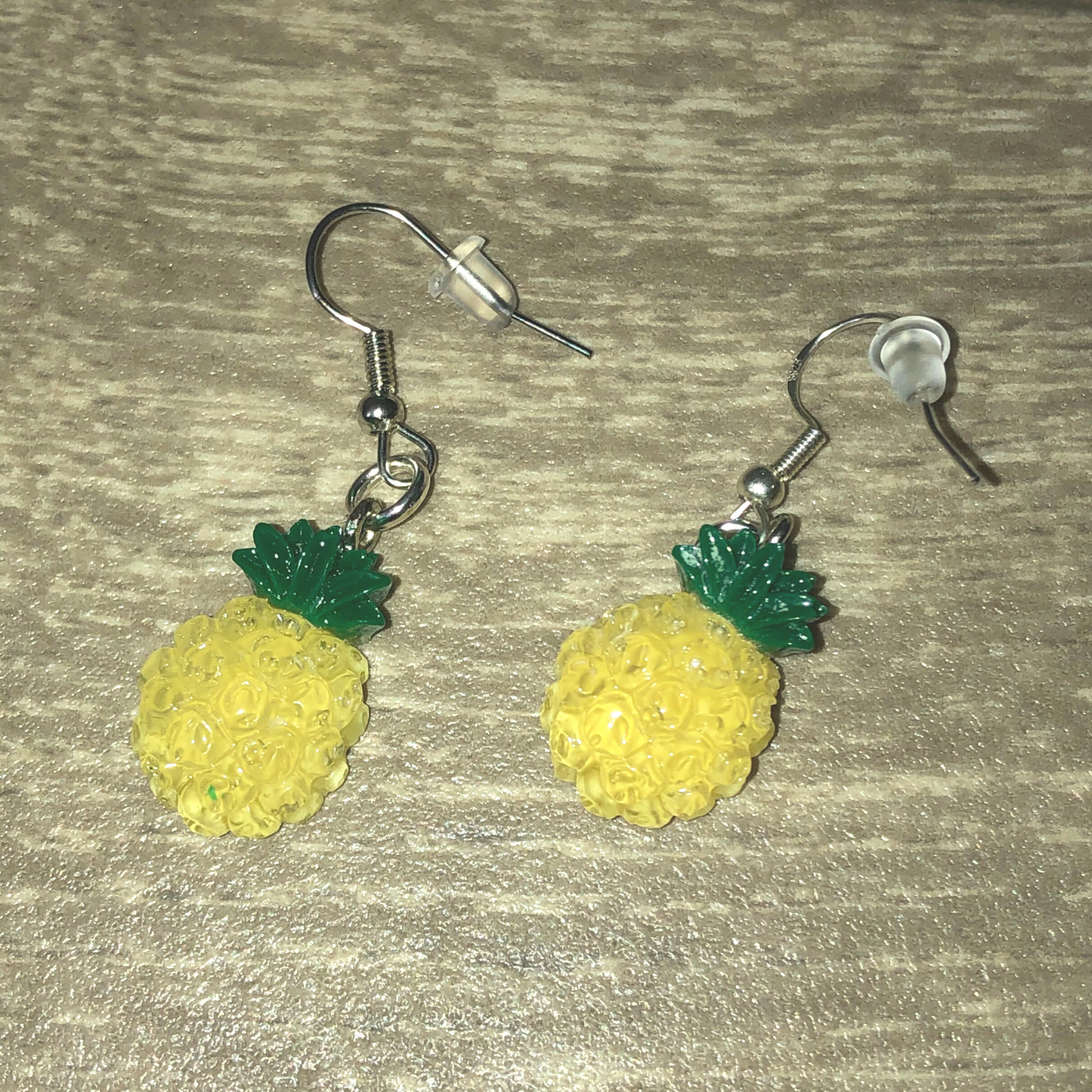 Handmade Pineapple Dangle Earrings