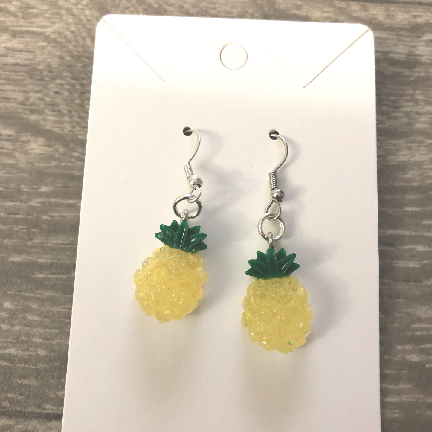 Handmade Pineapple Dangle Earrings